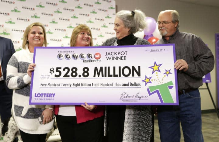 Powerball winners