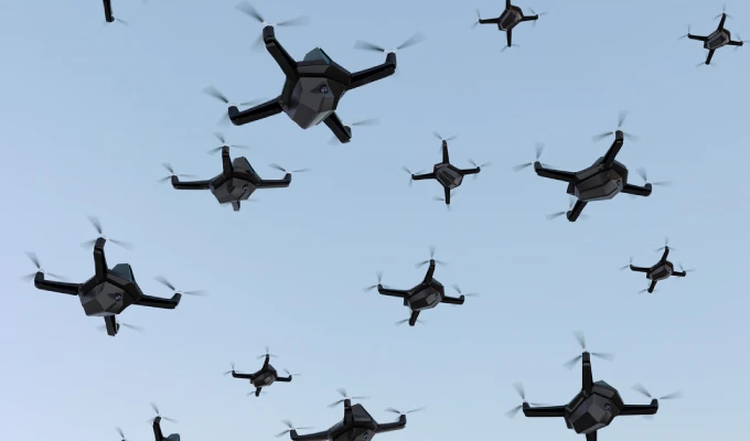 military-grade drones