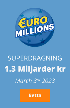 Euromillions Superdragning