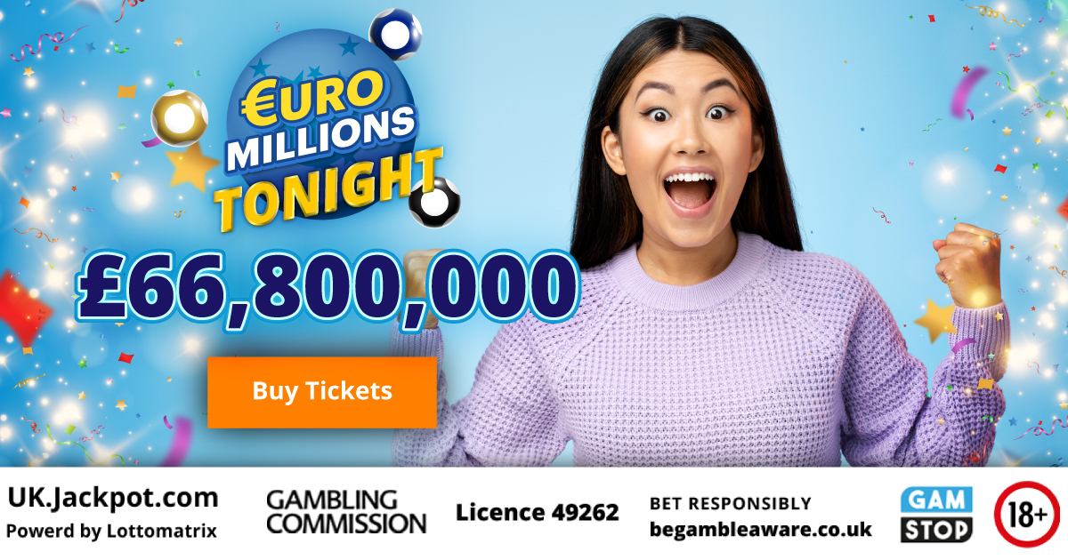 Buy tickets for EuroMillions Superdraw from the UK