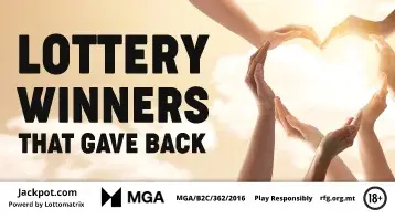 These lottery winners will restore your faith in humanity!