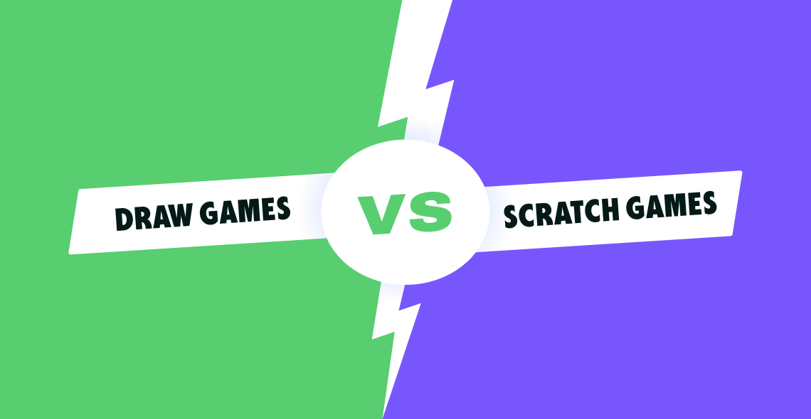 Draw games vs. scratch-offs