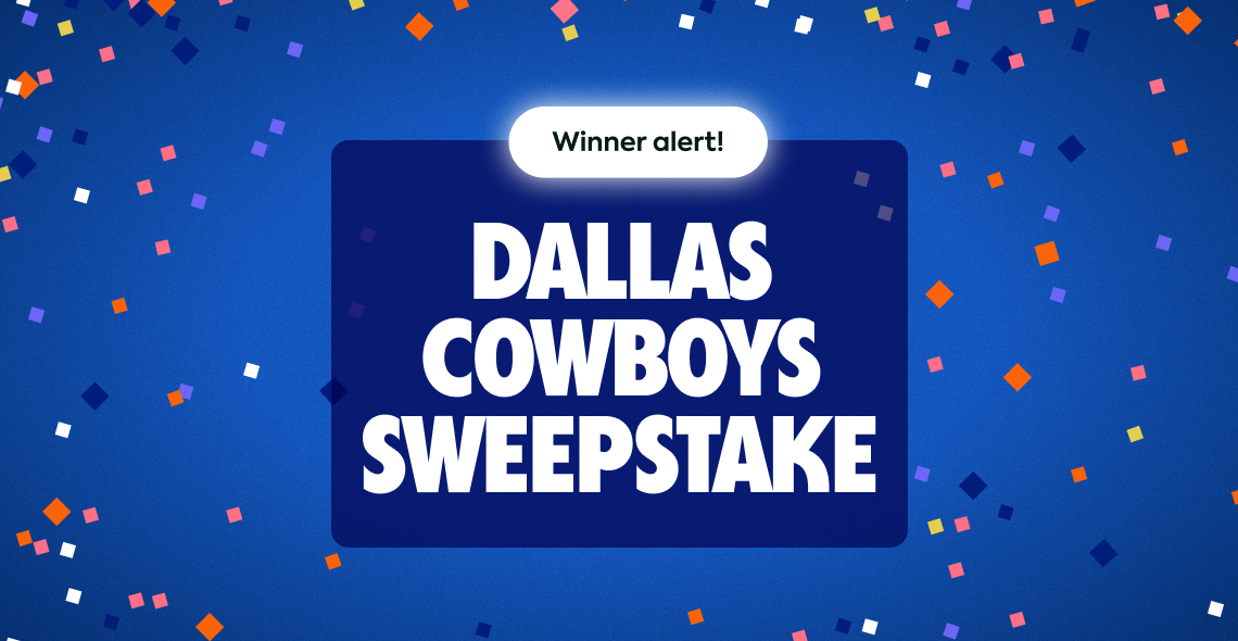 Dallas Cowboys Sweepstake Winner