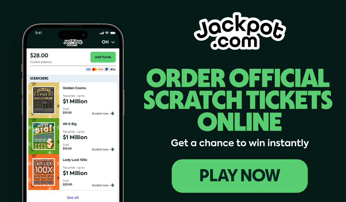 Buy Official Lottery Scratch Off Tickets Online - Jackpot.com