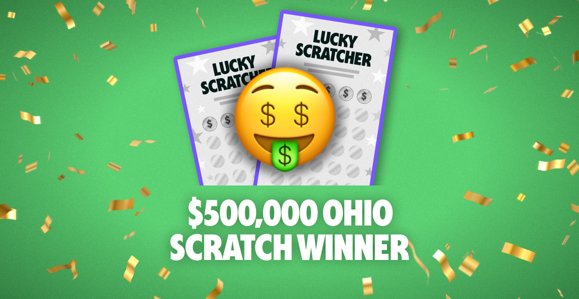 Cleveland Player Wins $500,000 on Scratcher