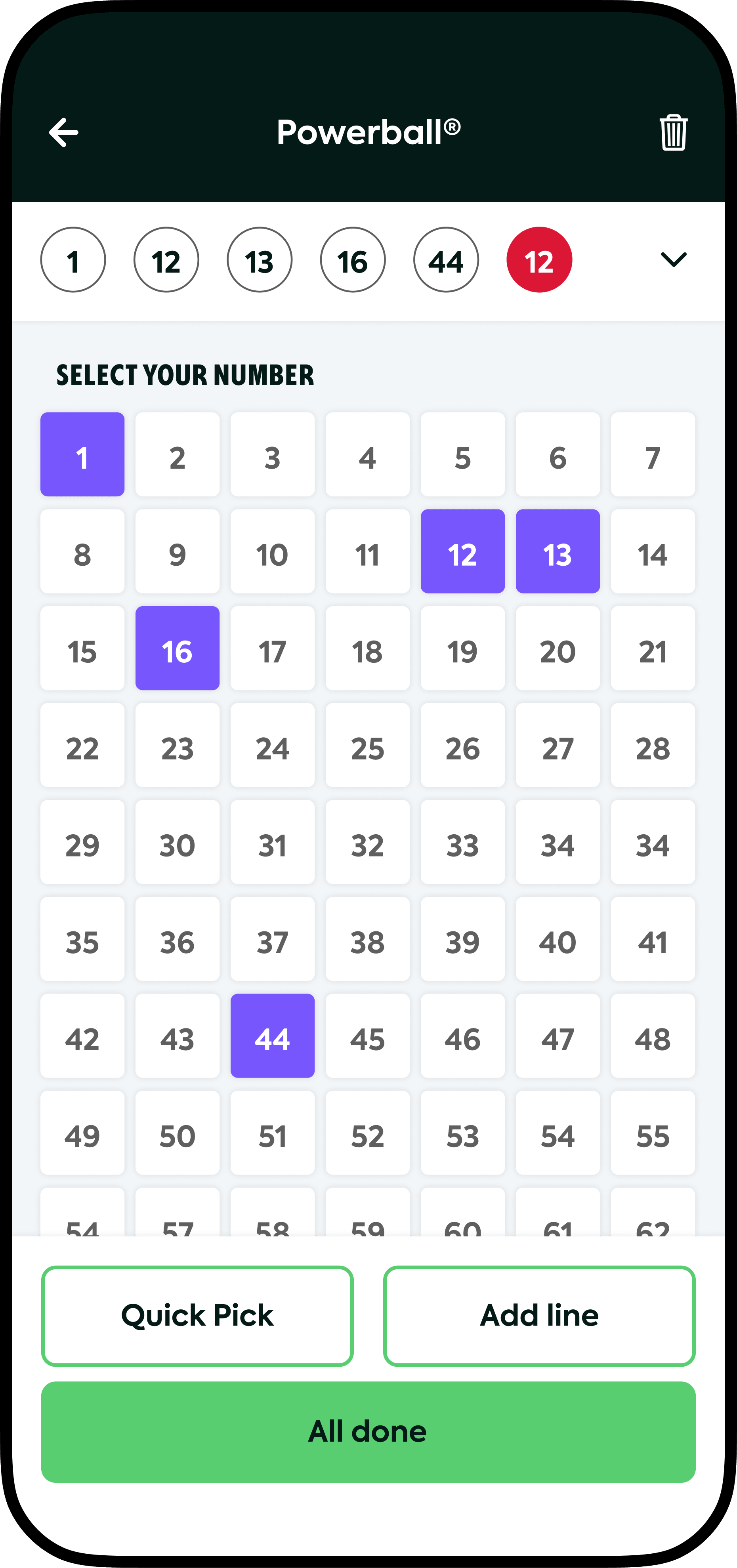 jackpot app screen
